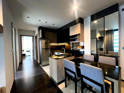 คอนโดให้เช่า : BEST PRICE - 2B1B TOP FLOOR 30+ 52 Sq.m.  เฟอร์ครบพร้อมเข้าอยู่ 