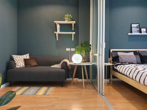 For rent Lumpini Ville On Nut 46 1 bedroom 3rd floor Building A2