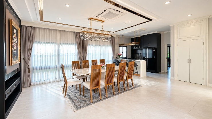 รูป ให้เช่าบ้านหรูหลังมุม โครงการเศรษฐสิริ รวมโชค บ้านใหม่ ตกแต่งครบ พื้นที่กว้างขวาง หรูหราทุกมุม พร้อมเข้าอยู่ทันที! - รูปที่ 3/27