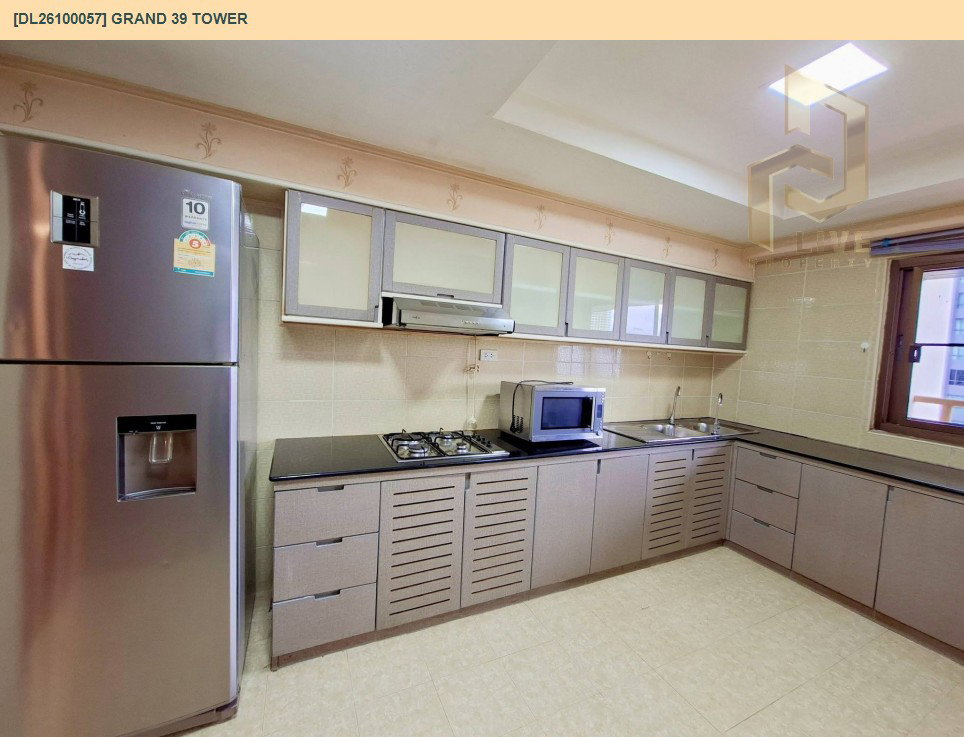 รูป DL26100057 ให้เช่าคอนโด แกรนด์ 39 ทาวเวอร์ (Grand 39 Tower) ใกล้ - พร้อมเข้าอยู่ โทรด่วน 0638692663 LineID @952jdxxk - รูปที่ 13/13