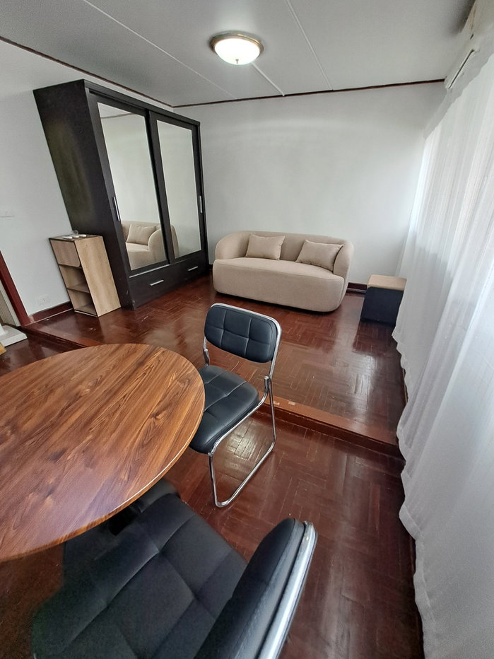 picture japanese mininal 38sqm room on 11th floor at c9. School playground facing room. - 3/6