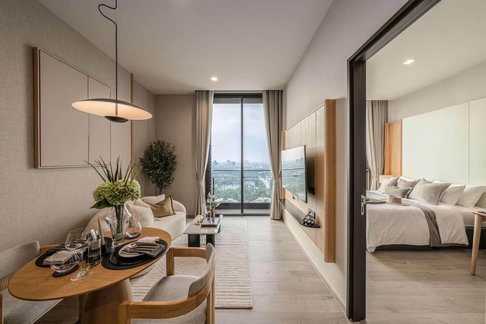 For Rent - The Crest Park Residences , Super Luxury 1 bedroom 1 bathroom