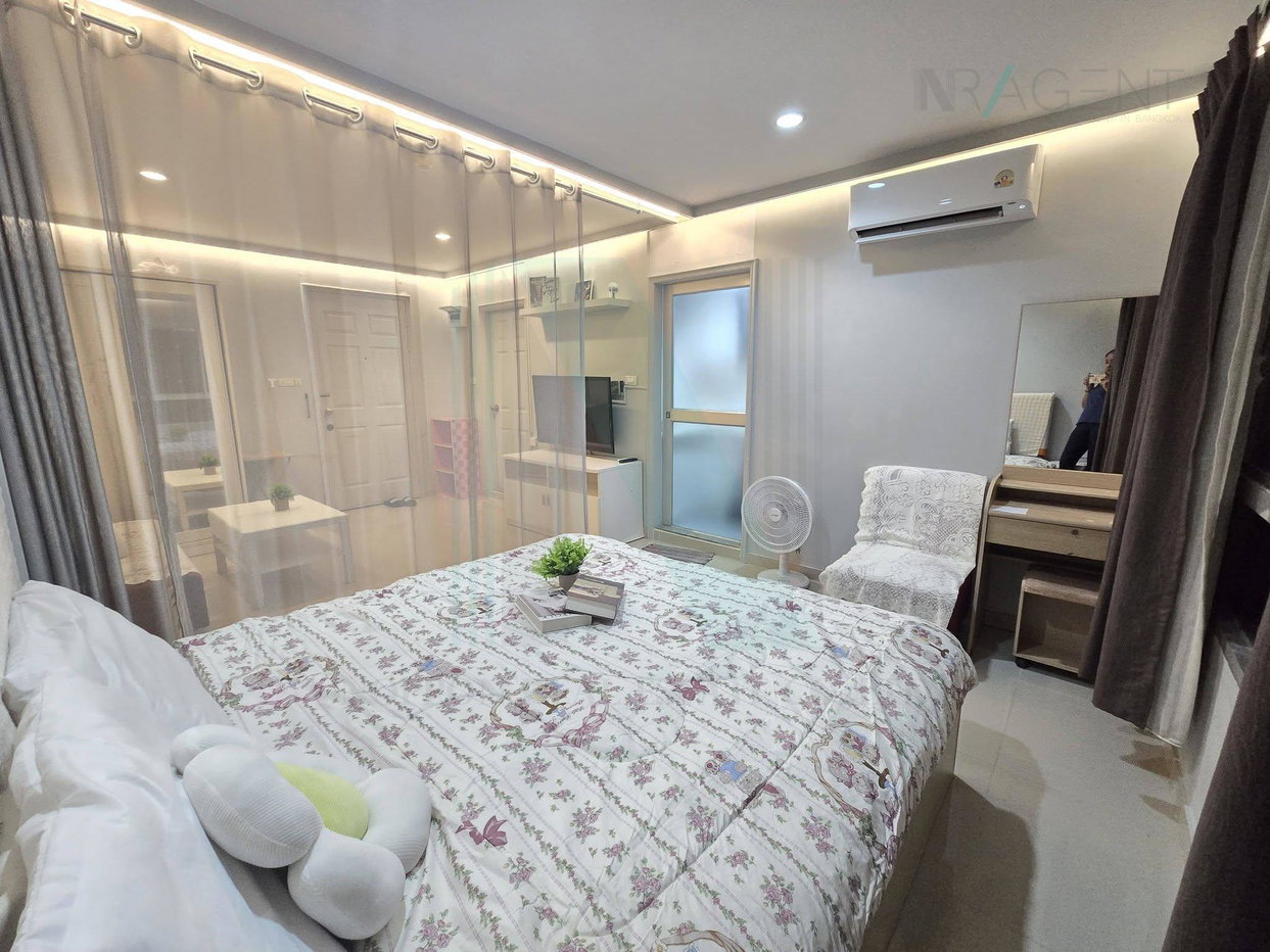 รูป ให้เช่าคอนโด ลุมพินี วิลล์ รามคำแหง 44 อาคาร B ชั้น 20 1 ห้องนอน ขนาด 30.5 ตรม ใกล้ เดอะมอลล์ บางกะปิ - รูปที่ 2/8
