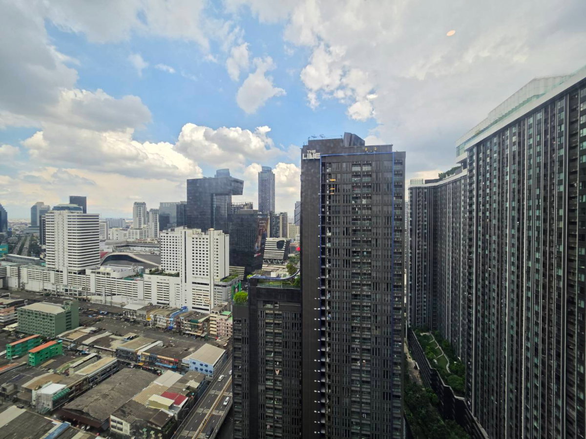 รูป ให้เช่า ✨knightbridge space rama 9 ✨1 ห้องนอน (Loft unit) ทำเลดี เดินทางสะดวกใกล้ MKT พระราม 9 🚆 - รูปที่ 4/9