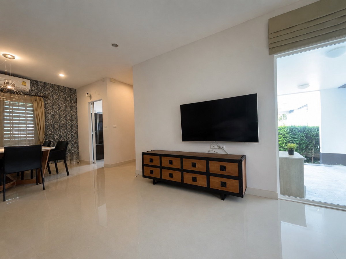 รูป 96072 - ขายบ้านเดี่ยวพร้อมอยู่ โครงการหมู่บ้านบุราสิริสันผีเสื้อ จังหวัดเชียงใหม่ เนื้อที่ 81 ตรว. หลังมุม ใกล้ช้างทองเฮอริเทจพาร์ค - รูปที่ 2/12