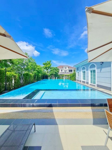 รูป 261101eepnk ให้เช่า บ้าน คฤหาสน์หลังสุดท้าย 2ชั้นหลังมุม วิวสวน 5นอน กัลปพฤกษ์ สาทร BTSบางหว้า 1.2กม. 4น้ำ ตกแต่งสวยครบพร้อมเฟอร์ฯ กรุงเทพ - รูปที่ 8/8
