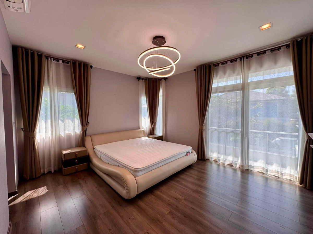 รูป POS บ้านเดี่ยวหลังใหญ่ ในโครงการ มัณฑนา ซีรีน เลค เชียงใหม่, ฟรี WiFi ค่าดูแลสวน และค่าส่วนกลาง (โทร/ไลน์ 088-5986998) - รูปที่ 4/24