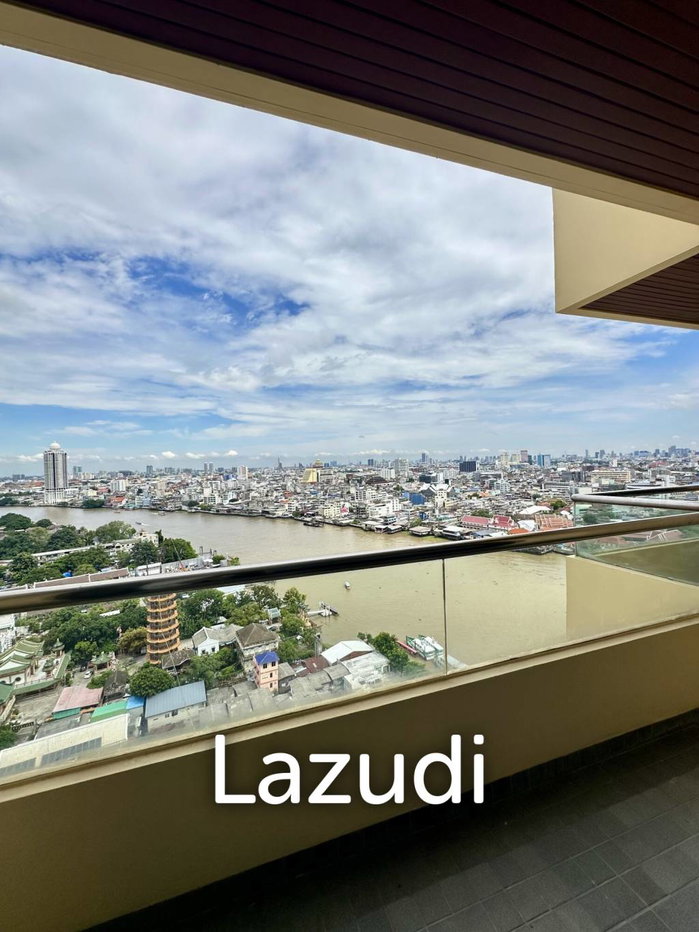 รูป คอนโดรีโนเวทใหม่ 2 ห้องนอน 2 ห้องน้ำ วิวแม่น้ำ ชั้น 20 ขนาด 137 ตร.ม. ที่บ้านเจ้าพระยาคอนโด สำหรับเช่า - รูปที่ 25/32