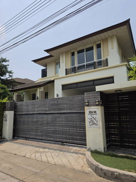 96082 - ขายบ้านเดี่ยว Type ใหญ่ 2 ชั้น ขนาด 125.3 ตารางวา โครงการณุศาศิริ พระราม2 ใกล้ BTS บางหว้า