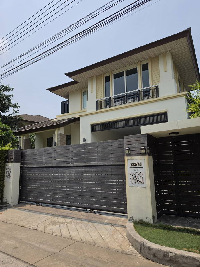 รูป 96082 - ขายบ้านเดี่ยว Type ใหญ่ 2 ชั้น ขนาด 125.3 ตารางวา โครงการณุศาศิริ พระราม2 ใกล้ BTS บางหว้า - รูปที่ 1/12