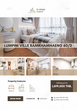 ðð For sale âĻ Lumpini Ville Ramkhamhaeng 60/2 âĻ NO-116