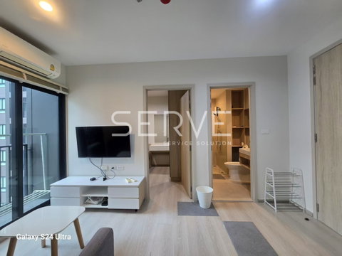 2 Beds Large Room High Fl. 35+ Unblock View Fully furnished Good Location 20 Steps From MRT Si La Salle Station @ Nue Noble Srinakarin Lasalle