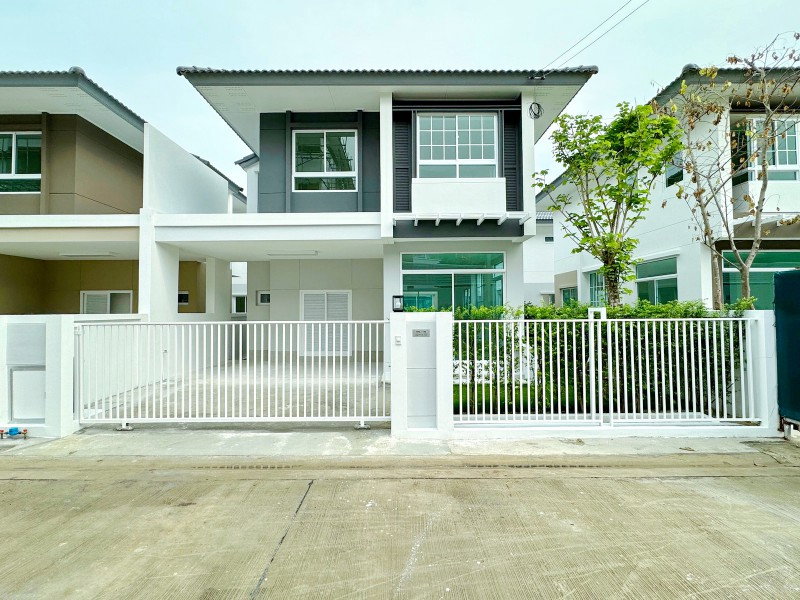 รูป บางนา-ตราด กม.16 ให้เช่าบ้าน 2 ชั้น 3 นอน เปิดซิง! ทีวี ตู้เย็น เครื่องซักผ้า บางปลา วัดบางโฉลงนอก 700 ม. 2 น้ำ 35 ตร.วา.135 ตร.ม - รูปที่ 7/8