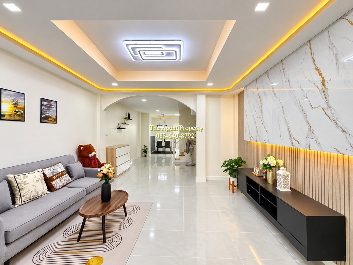 รูป ขายทาวน์เฮ้าส์ หมู่บ้านศรีธราวรรณ สายไหม พหลโยธิน 54/1 รีโนเวทใหม่ 21 ตร.ว. 3 นอน 2 น้ำ ฟรีเฟอร์นิเจอร์ ฟรีโอน ใกล้ BTS สายสีเขียว ราคา 2.25 ล้าน - รูปที่ 6/17