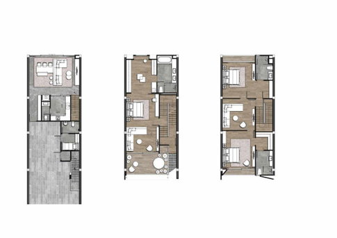 Townhome for sale near Lat Phrao Intersection, opposite Union Mall