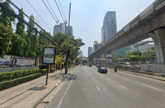 รูป ขายที่ดิน ติดถนนนราธิวาสราชนครินทร์ ใกล้ BTS ช่องนนทรี  - รูปที่ 2/4