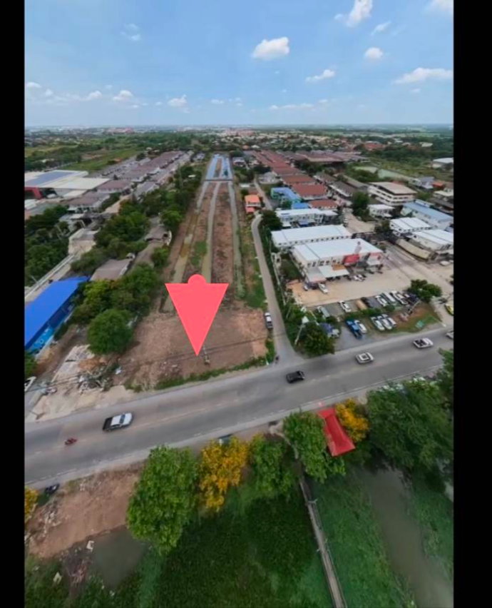 รูป 96542 - ขายด่วนที่ดินใกล้บริษัทเวิร์คพอยท์ ขนาด 5 ไร่ 82 ตร.ว. ติดถนนเลียบคลองเปรม - รูปที่ 5/7