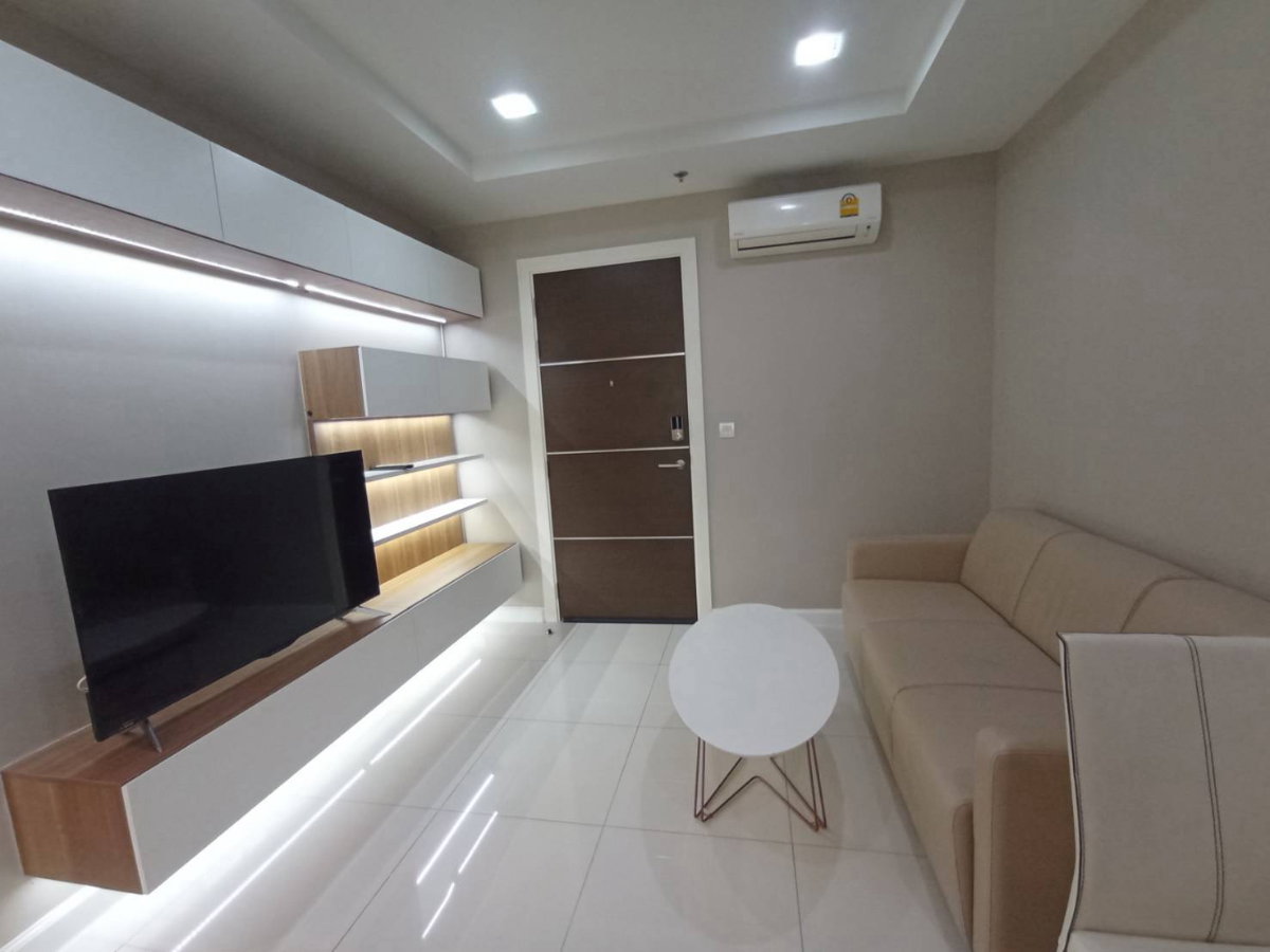 รูป ***ให้เช่า  1 ห้องนอน 1 ห้องน้ำ ขนาด 35 ตร.ม. ชั้น 12A ตึก A เฟอร์ครบ พร้อมเข้าอยู่ ปล่อยเช่า 12,000 บาท/เดือน - รูปที่ 1/8