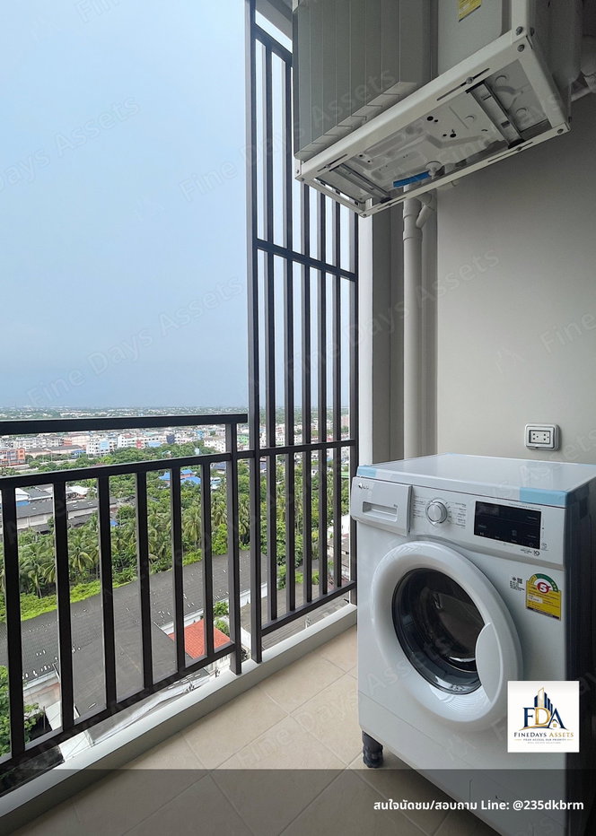 picture ✨ Hot Deal! For Rent: Supalai Veranda Phasi Charoen Station - High Floor Studio, Unblocked View - 8/9