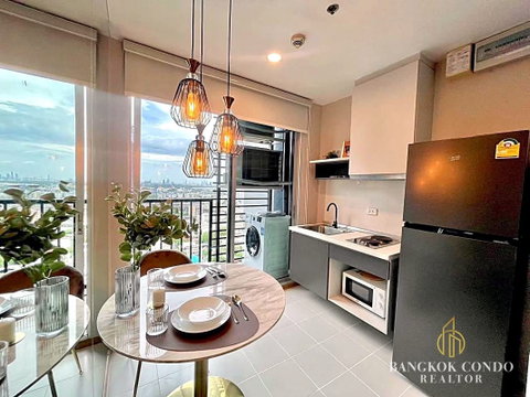 🍀🍀 คอนโดสวย 🌸 ให้เช่า📌 The Base Sukhumvit 77 (Line:@rent2022) BTS อ่อนนุช✨พร้อมเข้าอยู่ 🔖 A23198