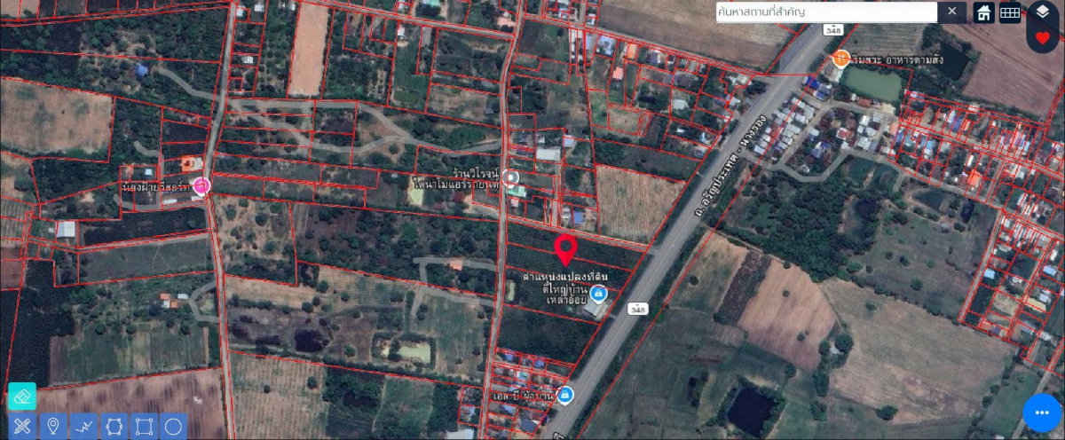 รูป 99093 - ขายด่วน ที่ดินขนาด 4-1-29 ไร่ ติดถนน ทล. 348 อ.อรัญประเทศ จ.สระแก้ว (มี 3 แปลงติดกัน ขนาดรวม 16 ไร่ แยกแปลงได้) - รูปที่ 4/8