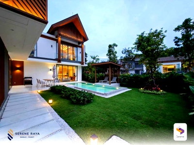 Houses for sale Thalang Phuket : Serene Raya Bangjo Phuket, Brand new Pool Villa 3 Beds 3 Baths in Thalang, Phuket / add line : numfonz_waldorf