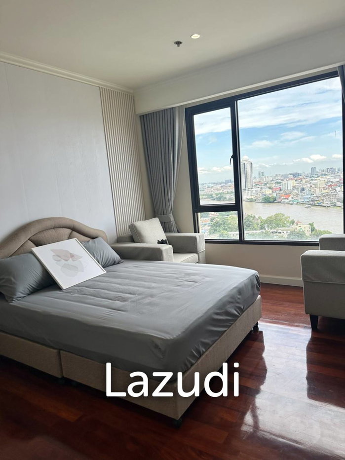 รูป คอนโดรีโนเวทใหม่ 2 ห้องนอน 2 ห้องน้ำ วิวแม่น้ำ ชั้น 20 ขนาด 137 ตร.ม. ที่บ้านเจ้าพระยาคอนโด สำหรับเช่า - รูปที่ 10/32