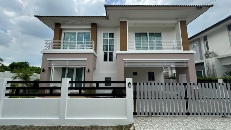 รูป 🏡 ขาย ให้เช่า บ้านเดี่ยว 2 ชั้น หมู่บ้านเลควัลเลย์ เฟส 1 บึง/บ่อวิน ศรีราชา ชลบุรี - รูปที่ 1/61