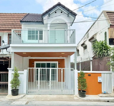 AAA. จอดรถสบาย ๆ บ้านอยู่ถนนเมน หลังมุม  หลังบ้านไม่ชนใคร  #หมู่บ้านบัวทอง เคหะ  ใกล้แม็คโคร บางบัวทอง