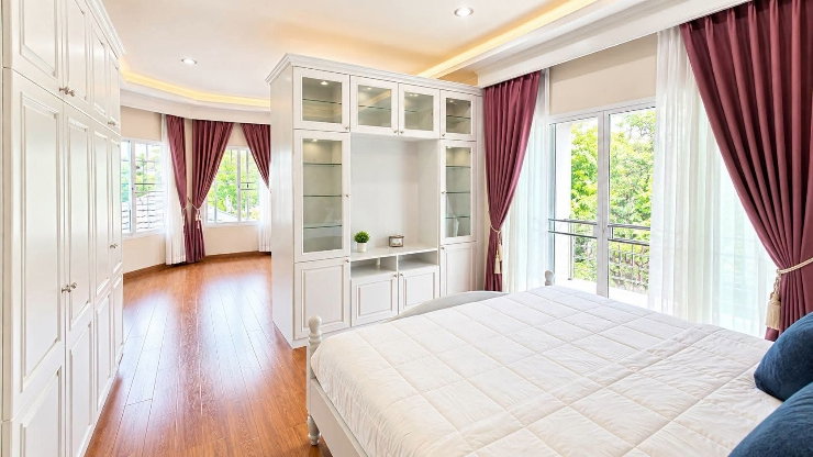 รูป ให้เช่า Pool Villa หลังใหญ่โครงการธนาพรปาร์คโฮม 5 โซนสันทราย   พร้อมเฟอร์นิเจอร์ครบทุกห้อง ใกล้เซนเฟส , ม.พายัพ , Meta Mall , โรงเรียนนานาชาติหลายแห่ง - รูปที่ 7/24