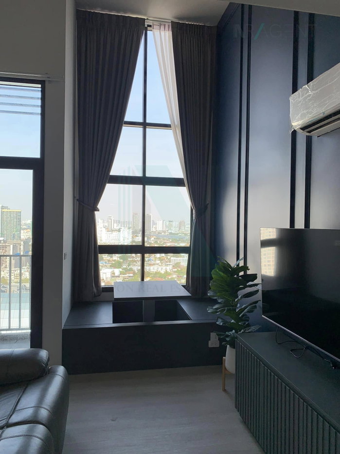 picture For Rent Condo IDEO CHARAN 70 - RIVERVIEW Building 1, Floor 33,Duplex, Room size 36.00 sqm - 2/8