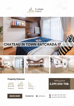 ðð For sale âĻ Chateau In Town Ratchada 17 âĻ NO-117