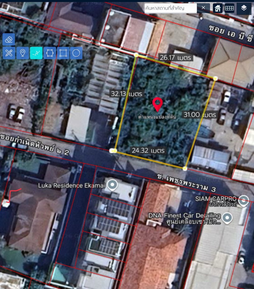 รูป ขายที่ดินในซอย ABC (กำเนิดทรัพย์2) พื้นที่ 192 ตร.วา เข้า-ออก ได้ 2 ทาง ถ.ประดิษฐ์มนูธรรม และถ.เพชรพระราม ไป เอกมัย ทองหล่อ ซอยศูนย์ฟวิจัย 10 นาที - รูปที่ 5/5