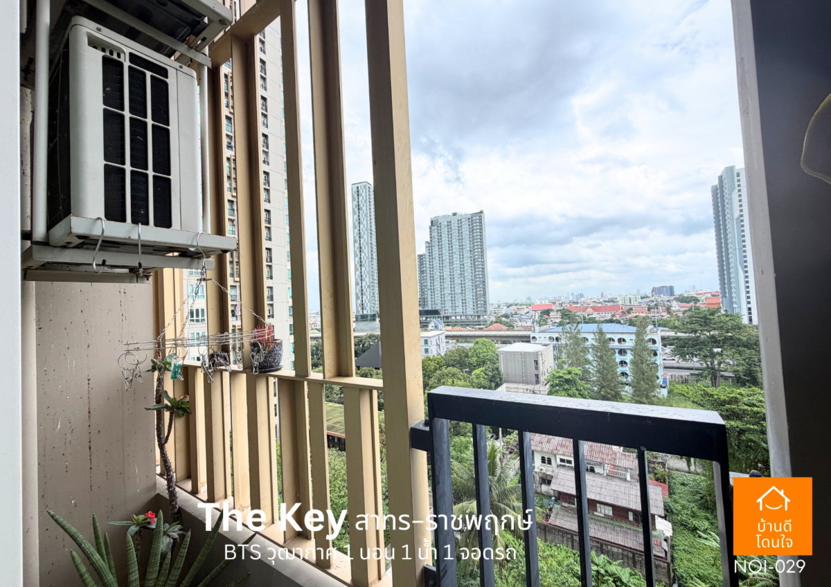 รูป ขายต่ำกว่าประเมิน! The Key สาทร-ราชพฤกษ์ (30.5 ตร.ม.) ใกล้ BTS วุฒากาศ - รูปที่ 9/16