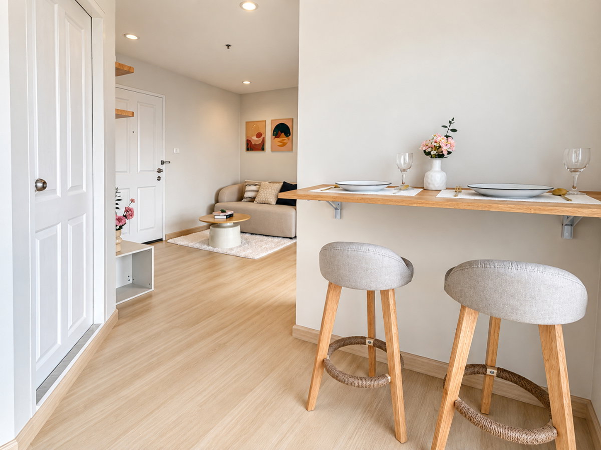 รูป ขายคอนโด The Trust Residence Pinklao ปิ่นเกล้า ชั้น 27 วิวแม่น้ำ รีโนเวทใหม่ 1.89 ล้าน - รูปที่ 7/13