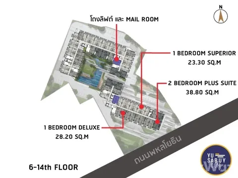 1 Bedroom Condo for sale at Knightsbridge​ Phaholyothin​ - Interchange​  6799619