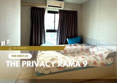 Condos for rent : For rent 🔥 The Privacy Rama 9 🔥 Fully furnished with appliances, located near APL Ramkhamhaeng