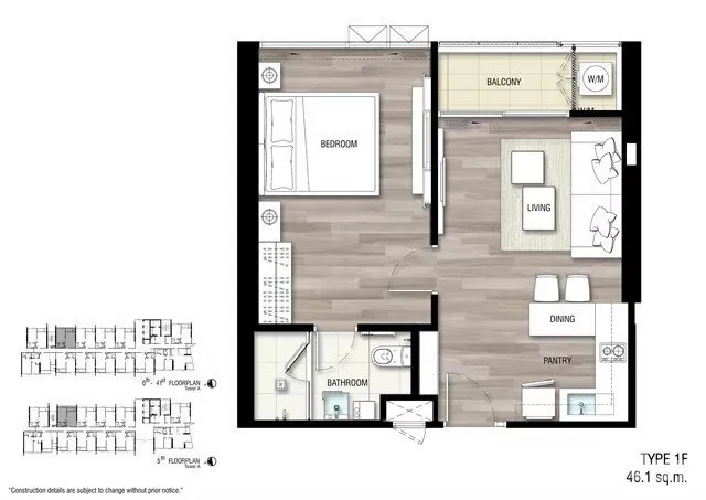 picture 1 Bedroom Condo for sale at 333 Riverside 6862629 - 3/8