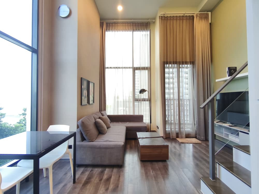 picture Knightsbridge Space Rama 9 | MRT Rama 9 | Duplex 1B1B 41 Sq.m. | **Rent 26K THB** Viewing Add Line ID: @property.ma - 4/14