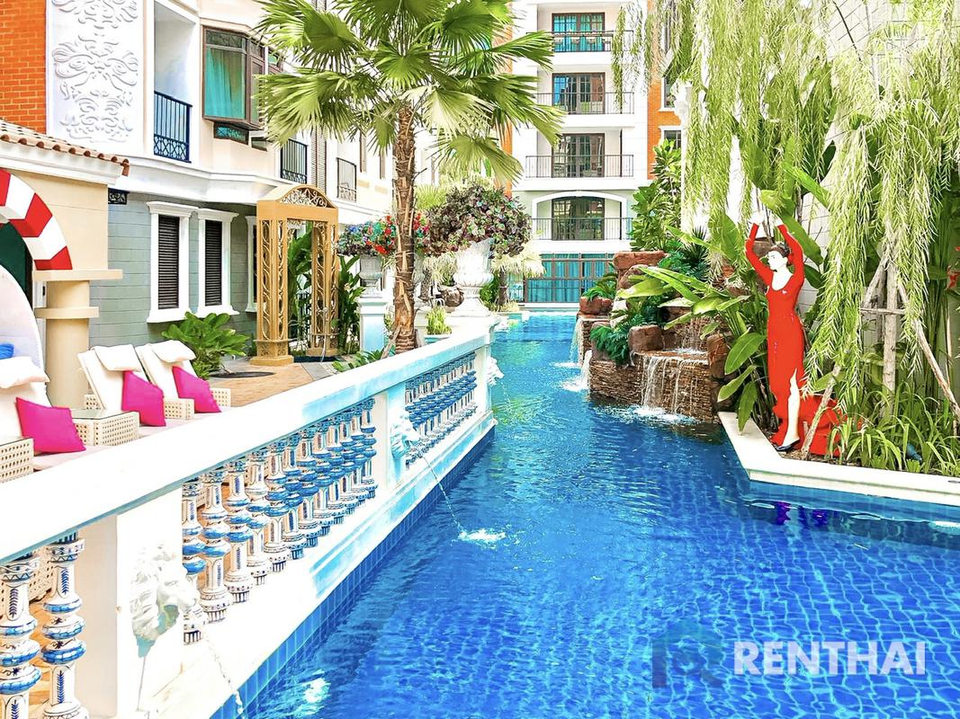 รูป ขาย 2 ห้องนอนในคอนโดสไตล์รีสอร์ตสวยๆ ใกล้หาดจอมเทียน - รูปที่ 15/25