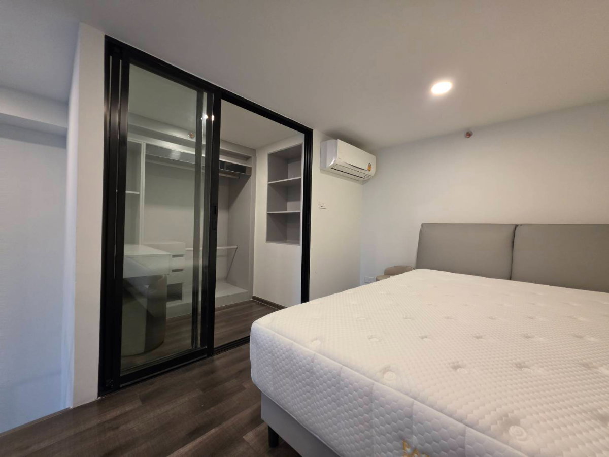 รูป ให้เช่า ✨knightbridge space rama 9 ✨1 ห้องนอน (Loft unit) ทำเลดี เดินทางสะดวกใกล้ MKT พระราม 9 🚆 - รูปที่ 5/9