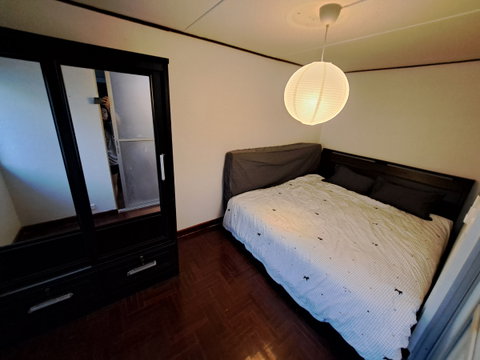 japanese mininal 38sqm room on 11th floor at c9. School playground facing room.