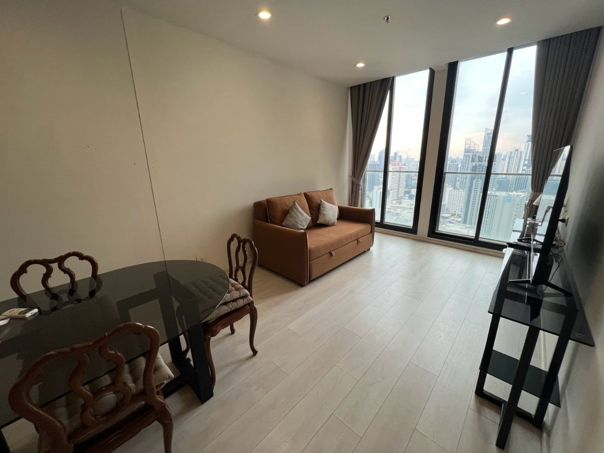 รูป คอนโด 1ห้องนอน โนเบิล เพลินจิต เฟอร์นิเจอร์ครบ ชั้น34 วิวสวยมาก - รูปที่ 9/25