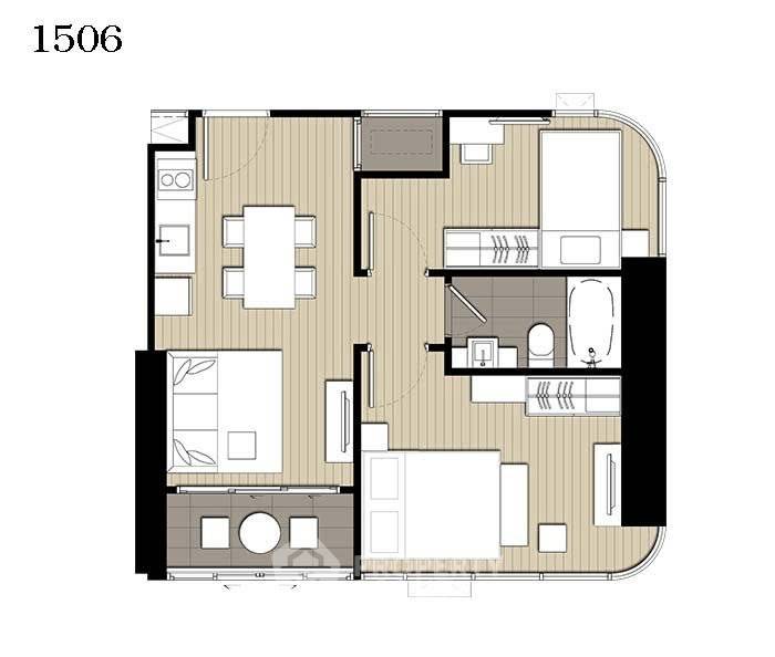 picture 2-BR Condo at Ashton Asoke near MRT Sukhumvit (ID 3407760) - 5/6