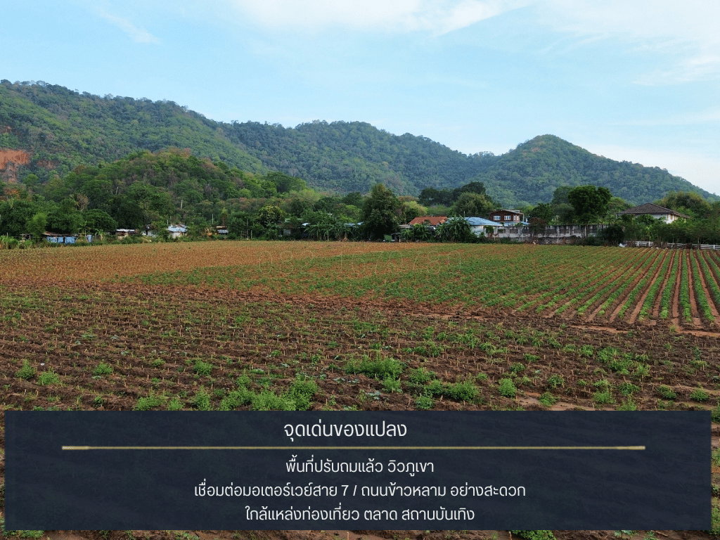 รูป ขายที่ดิน 12 ไร่ วิวภูเขา ใกล้หาดบางแสน ชลบุรี | ที่ดินถมแล้ว พร้อมพัฒนา - รูปที่ 6/7