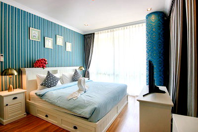 Condos for sale : For Sale! My Resort Hua Hin (condo with a water park). 92.64 sq.m. unit on the ground floor with convenient direct access to the swimming pool.