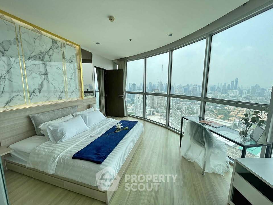 picture 37th-Floor 1-BR Sky Walk Residences, 200m To BTS Phra Khanong (ID 3412464) - 1/12