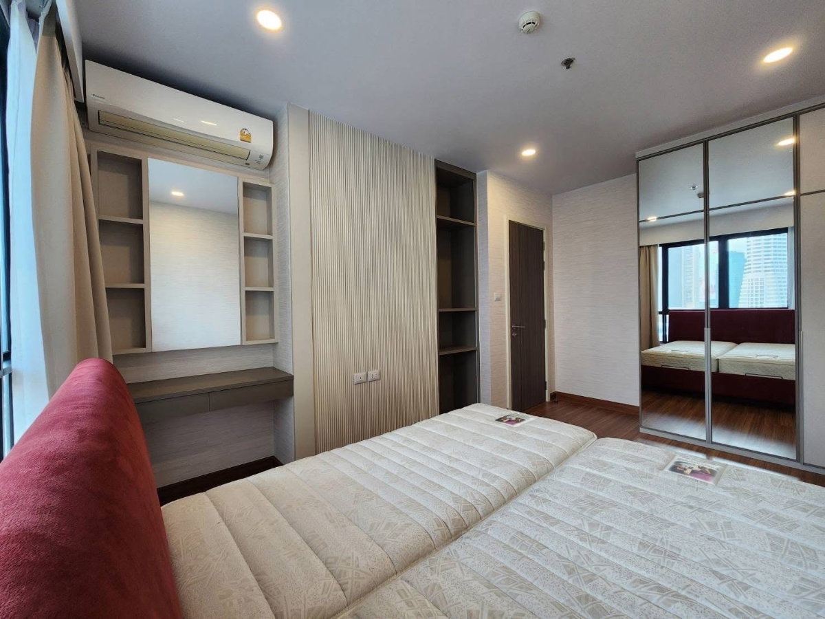 รูป ศุภาลัยพรีเมียร์ เจริญนคร ห้องใหม่  - 2 ห้องนอน 2 ห้องน้ำ  - ชั้น 12  - ห้องมุม วิวโค้งเจ้าพระยา และ ไอคอนสยาม - รูปที่ 5/10