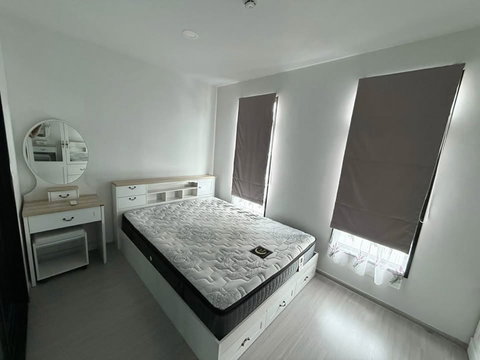 เช่า🔥🌿 Aspire Asoke–Ratchada | ห้องว่างจริง พร้อมนัดชม | 1 Bedroom ห้องมุม เฟอร์ครบ ใกล้ MRT พระราม 9 | 15,000 บาท/เดือน | Line : @goodyield