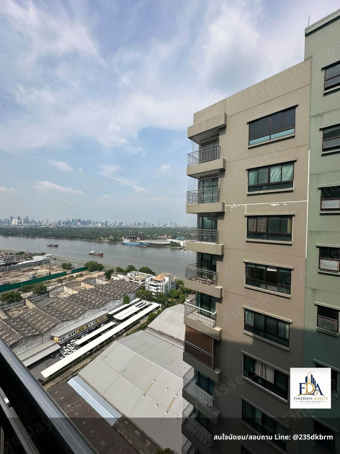 picture ✨ Hot Deal! Lumpini Place Narathiwas - Chaopraya - Spacious 1BR (40 sq.m.), High Floor, Great V - 8/10